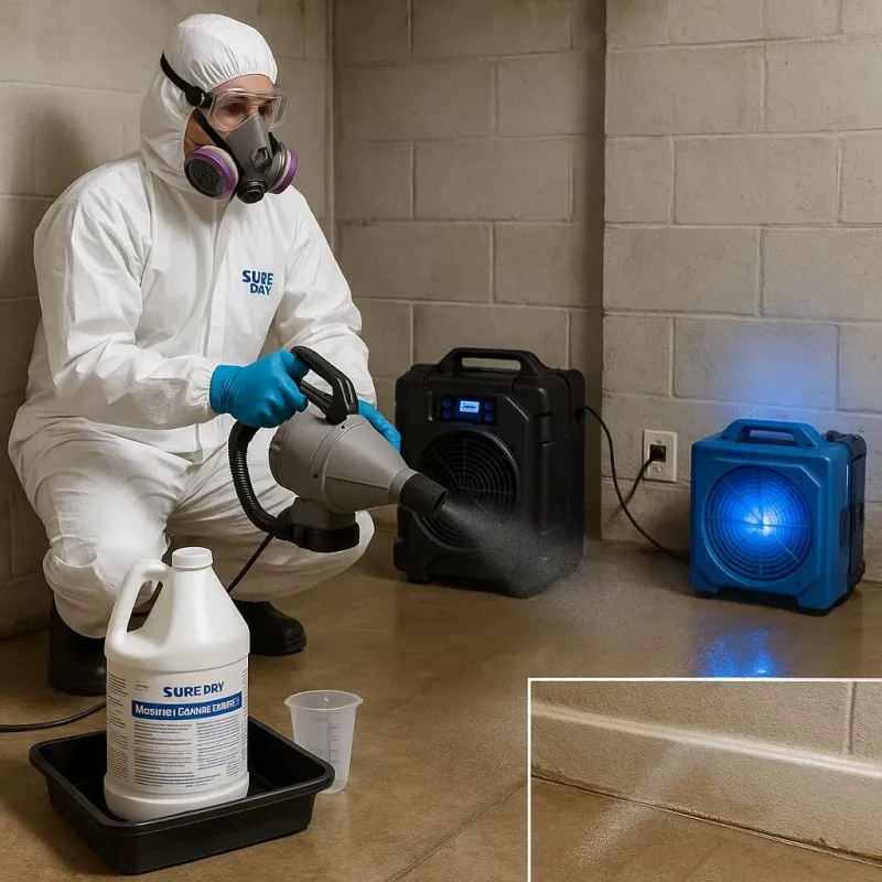 Sanitization and Odor Removal process in Orion, IL