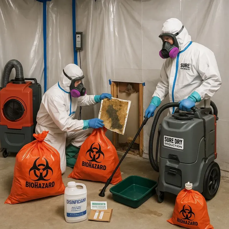 Contaminated Water Handling Protocols process in Orion, IL
